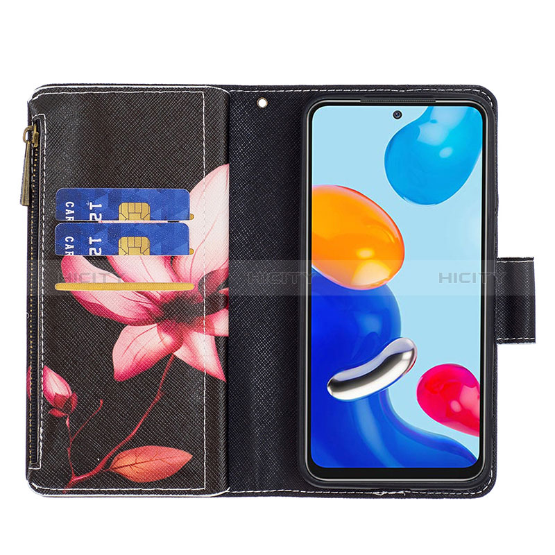 Coque Portefeuille Motif Fantaisie Livre Cuir Etui Clapet B04F pour Xiaomi Redmi Note 11 4G (2022) Plus