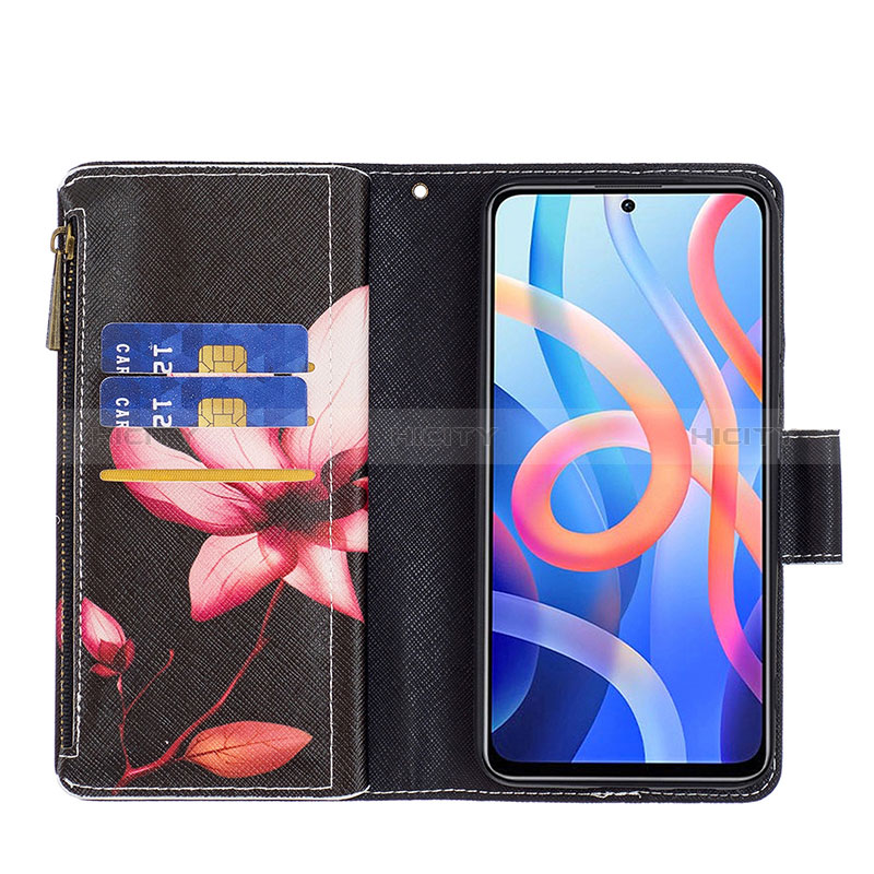 Coque Portefeuille Motif Fantaisie Livre Cuir Etui Clapet B04F pour Xiaomi Redmi Note 11 5G Plus