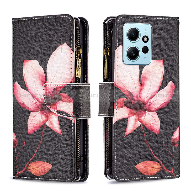 Coque Portefeuille Motif Fantaisie Livre Cuir Etui Clapet B04F pour Xiaomi Redmi Note 12 4G Plus