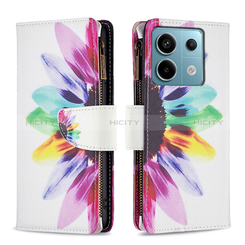 Coque Portefeuille Motif Fantaisie Livre Cuir Etui Clapet B04F pour Xiaomi Redmi Note 13 Pro 5G Mixte Plus