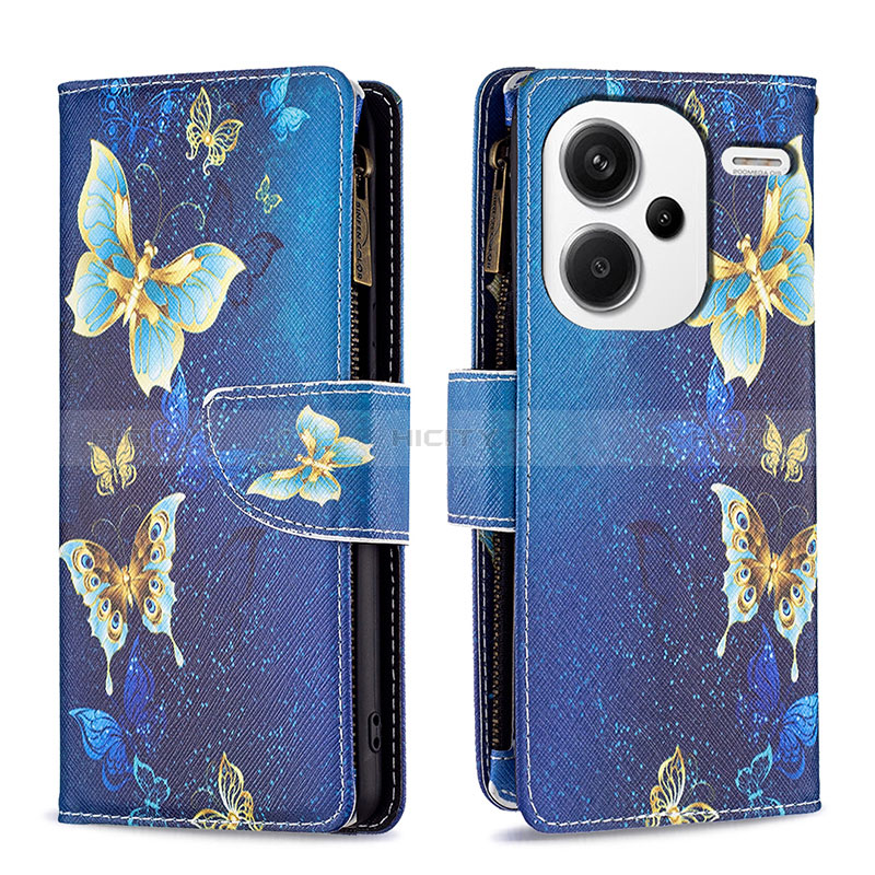 Coque Portefeuille Motif Fantaisie Livre Cuir Etui Clapet B04F pour Xiaomi Redmi Note 13 Pro+ Plus 5G Plus