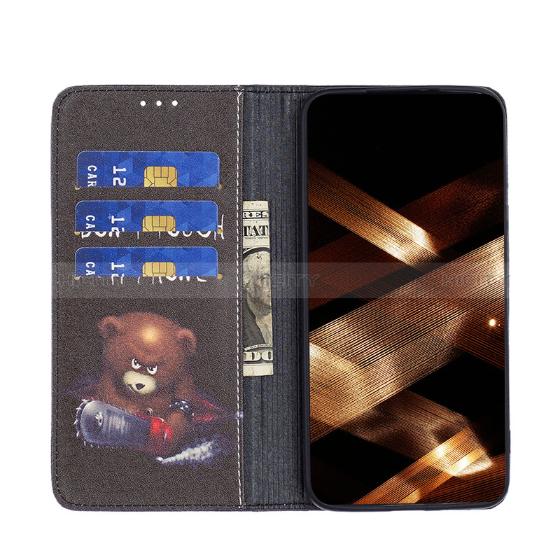 Coque Portefeuille Motif Fantaisie Livre Cuir Etui Clapet B05F pour Nokia G11 Plus