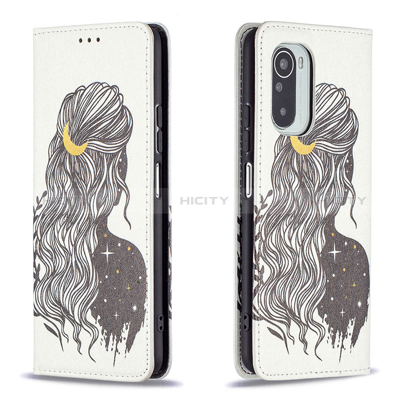 Coque Portefeuille Motif Fantaisie Livre Cuir Etui Clapet B05F pour Xiaomi Mi 11i 5G Plus