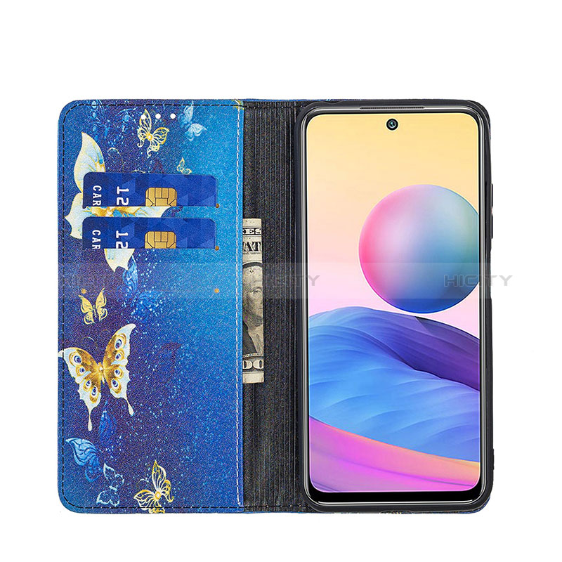 Coque Portefeuille Motif Fantaisie Livre Cuir Etui Clapet B05F pour Xiaomi POCO M3 Pro 5G Plus