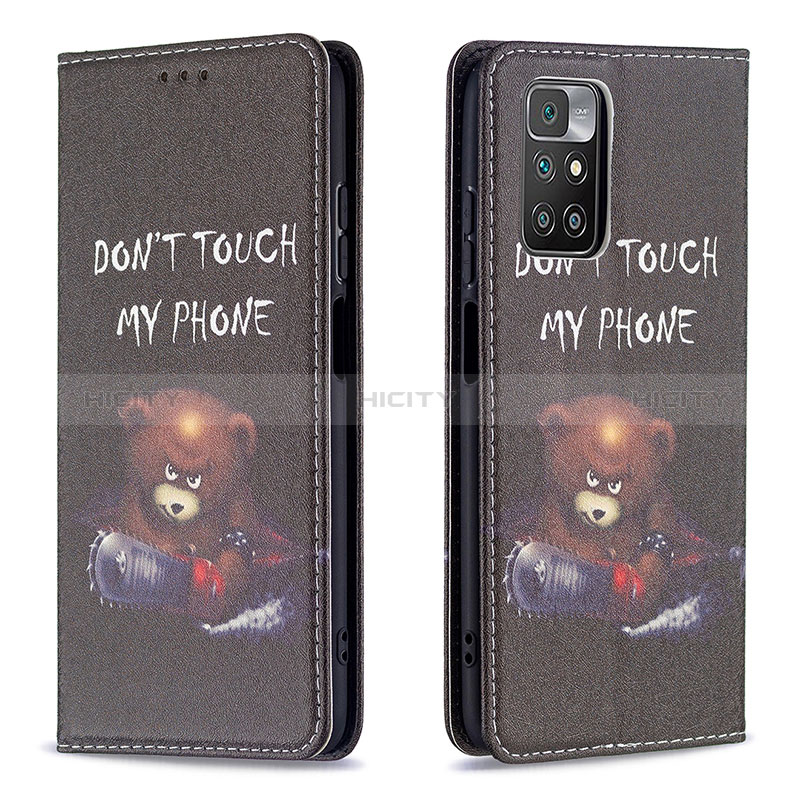 Coque Portefeuille Motif Fantaisie Livre Cuir Etui Clapet B05F pour Xiaomi Redmi 10 (2022) Plus