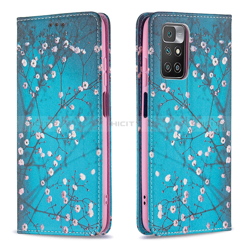 Coque Portefeuille Motif Fantaisie Livre Cuir Etui Clapet B05F pour Xiaomi Redmi 10 (2022) Plus