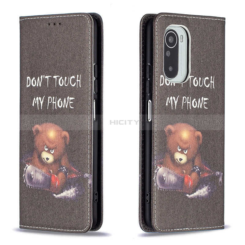 Coque Portefeuille Motif Fantaisie Livre Cuir Etui Clapet B05F pour Xiaomi Redmi K40 5G Plus