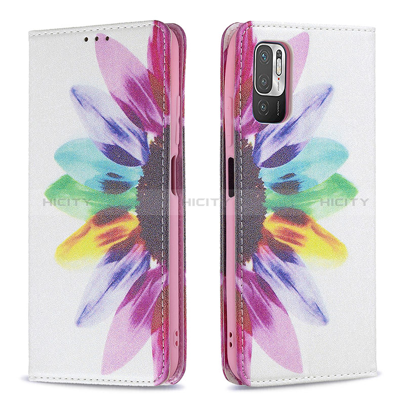 Coque Portefeuille Motif Fantaisie Livre Cuir Etui Clapet B05F pour Xiaomi Redmi Note 10T 5G Mixte Plus