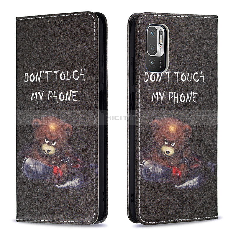 Coque Portefeuille Motif Fantaisie Livre Cuir Etui Clapet B05F pour Xiaomi Redmi Note 10T 5G Plus