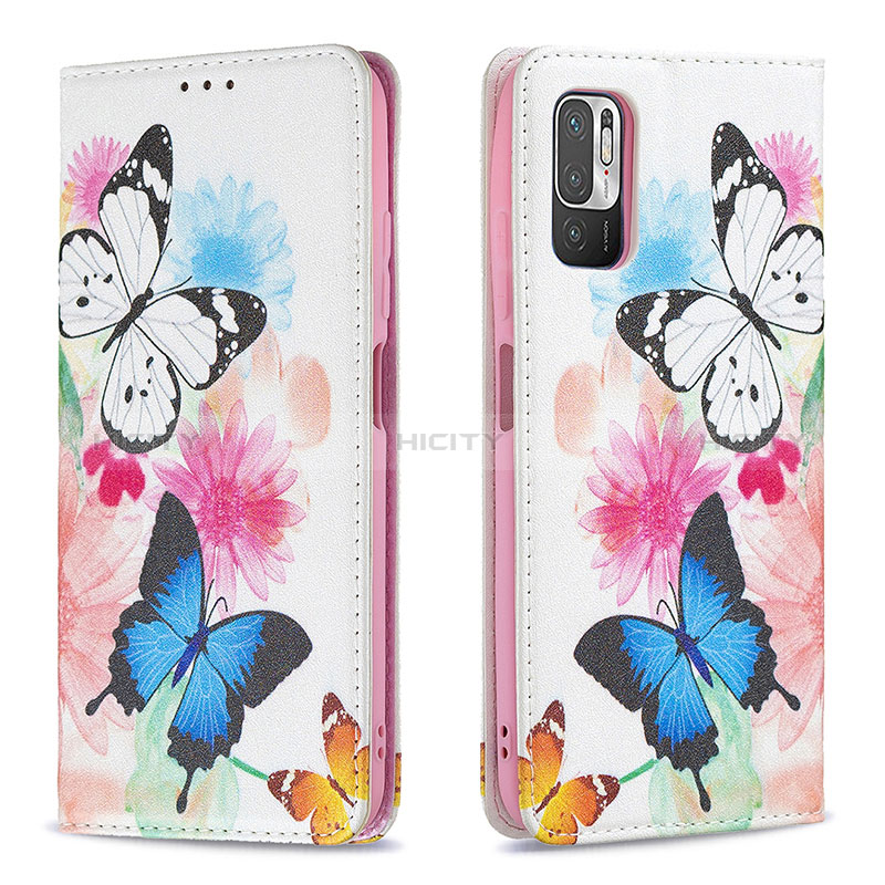 Coque Portefeuille Motif Fantaisie Livre Cuir Etui Clapet B05F pour Xiaomi Redmi Note 10T 5G Plus