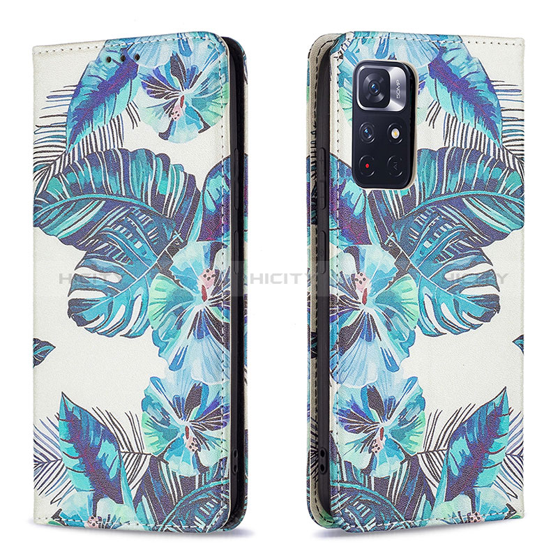 Coque Portefeuille Motif Fantaisie Livre Cuir Etui Clapet B05F pour Xiaomi Redmi Note 11 5G Plus