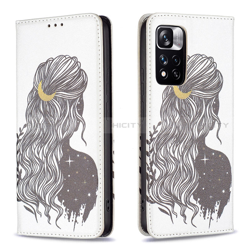 Coque Portefeuille Motif Fantaisie Livre Cuir Etui Clapet B05F pour Xiaomi Redmi Note 11 Pro+ Plus 5G Plus