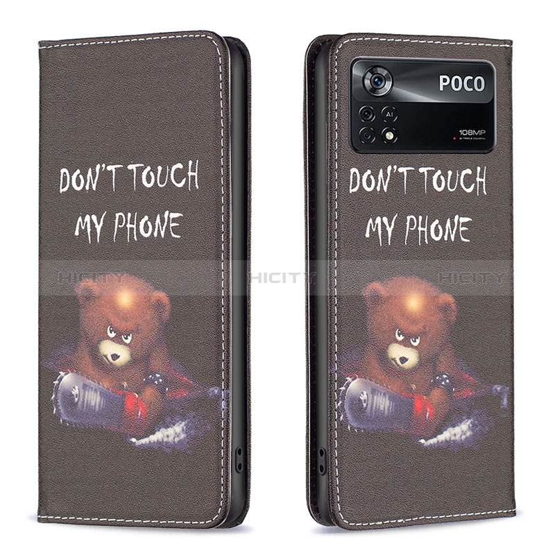 Coque Portefeuille Motif Fantaisie Livre Cuir Etui Clapet B05F pour Xiaomi Redmi Note 11E Pro 5G Plus