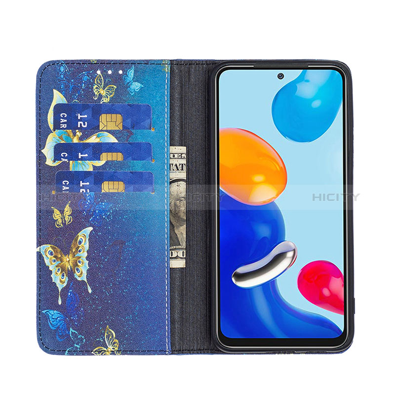 Coque Portefeuille Motif Fantaisie Livre Cuir Etui Clapet B05F pour Xiaomi Redmi Note 11S 4G Plus