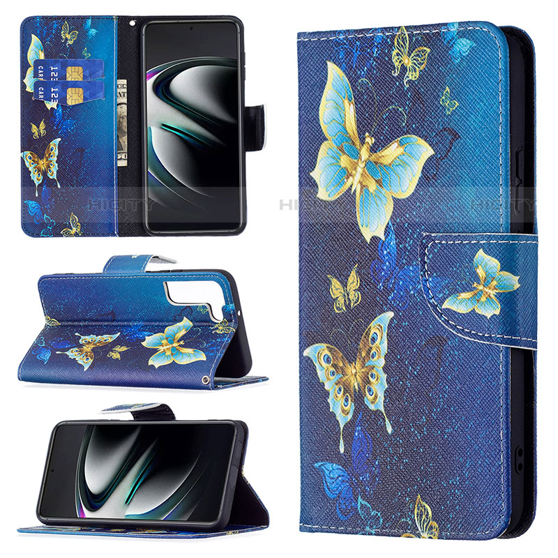 Coque Portefeuille Motif Fantaisie Livre Cuir Etui Clapet B09F pour Samsung Galaxy S22 5G Plus