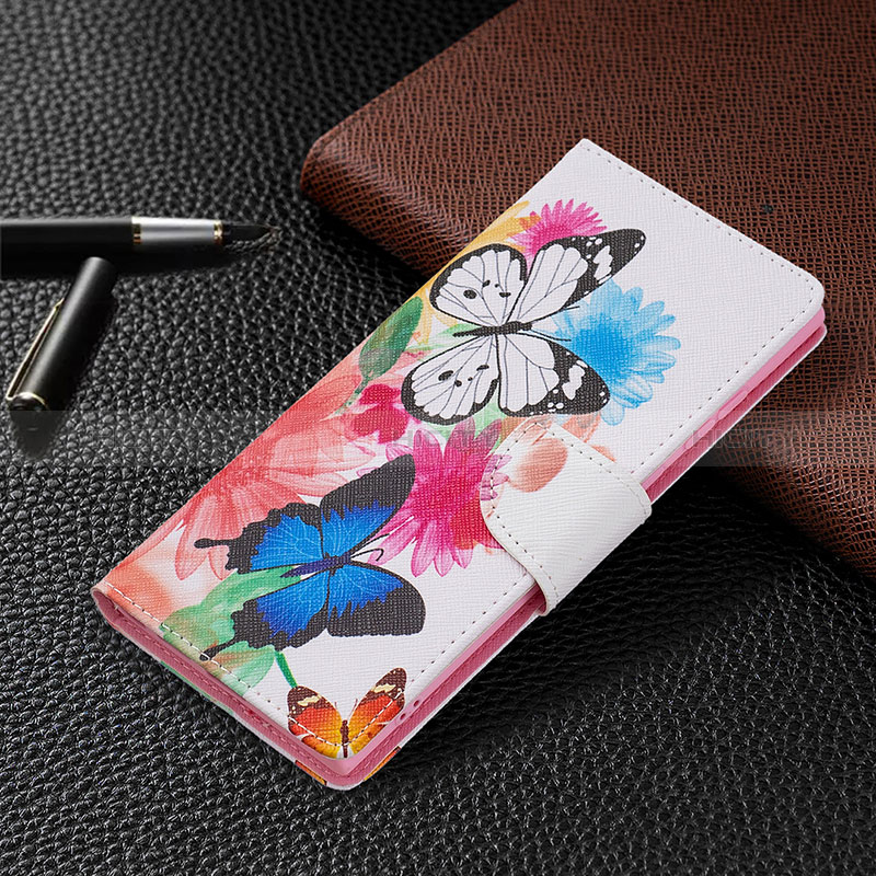 Coque Portefeuille Motif Fantaisie Livre Cuir Etui Clapet B09F pour Samsung Galaxy S24 Ultra 5G Plus