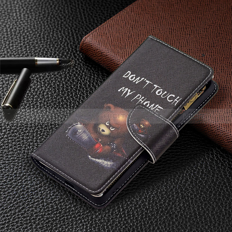 Coque Portefeuille Motif Fantaisie Livre Cuir Etui Clapet BF3 pour Xiaomi Redmi Note 10 Pro 4G Plus