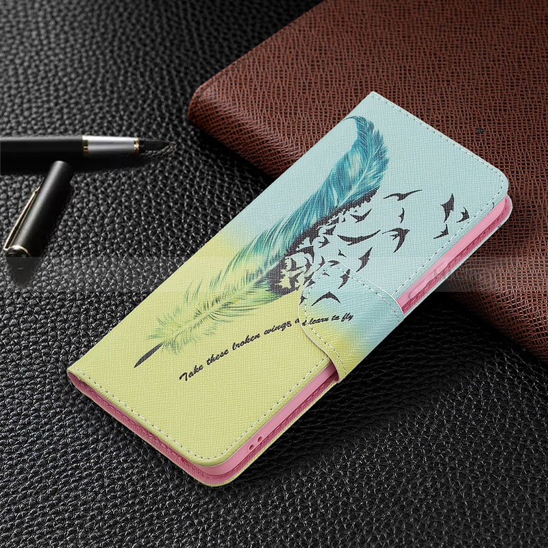 Coque Portefeuille Motif Fantaisie Livre Cuir Etui Clapet BF4 pour Xiaomi Redmi Note 10 Pro Max Plus