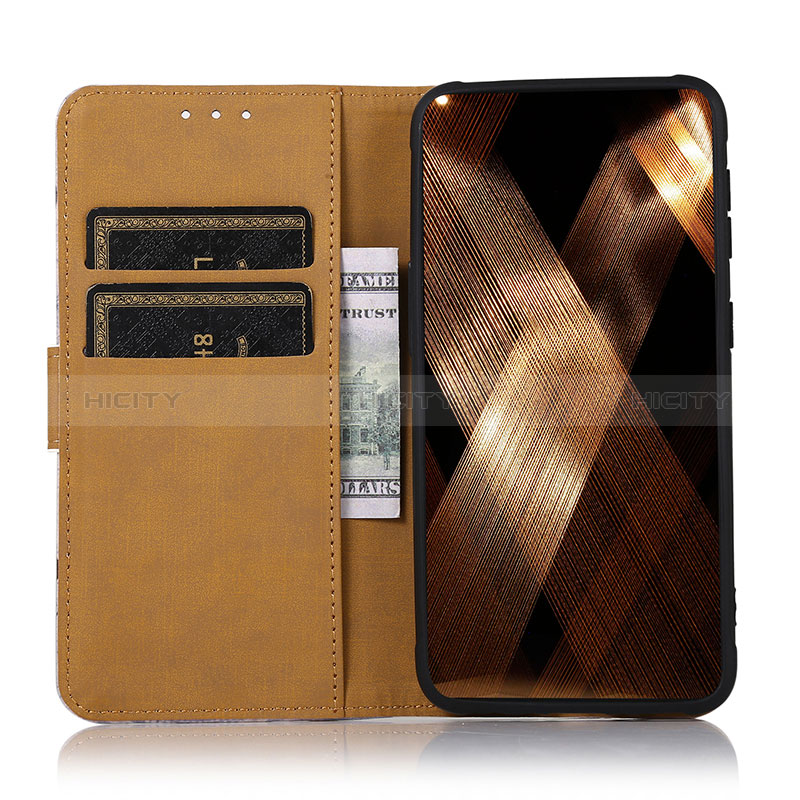 Coque Portefeuille Motif Fantaisie Livre Cuir Etui Clapet D02Y pour Huawei Honor X6a Plus