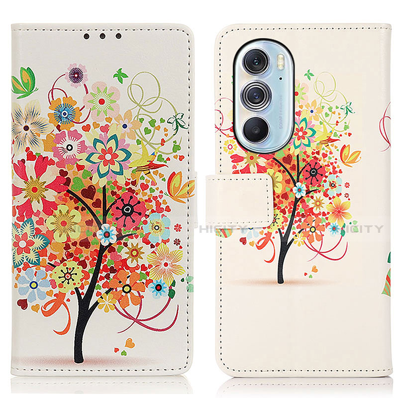 Coque Portefeuille Motif Fantaisie Livre Cuir Etui Clapet D02Y pour Motorola Moto Edge 30 Pro 5G Plus