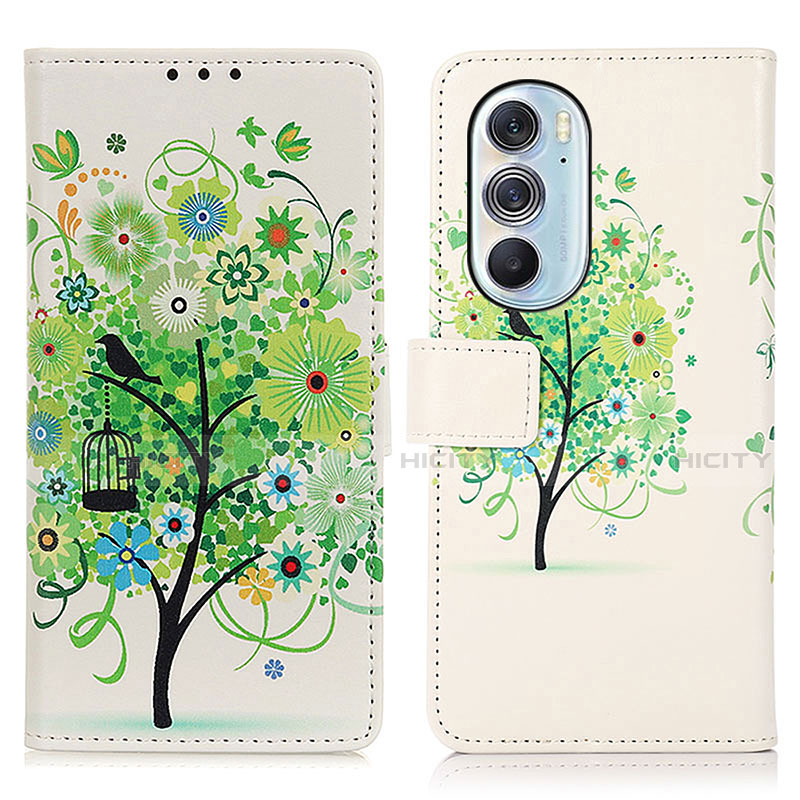 Coque Portefeuille Motif Fantaisie Livre Cuir Etui Clapet D02Y pour Motorola Moto Edge 30 Pro 5G Plus