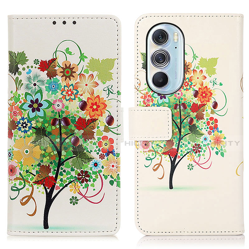 Coque Portefeuille Motif Fantaisie Livre Cuir Etui Clapet D02Y pour Motorola Moto Edge 30 Pro 5G Plus