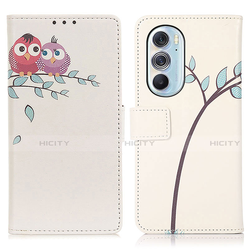 Coque Portefeuille Motif Fantaisie Livre Cuir Etui Clapet D02Y pour Motorola Moto Edge 30 Pro 5G Plus