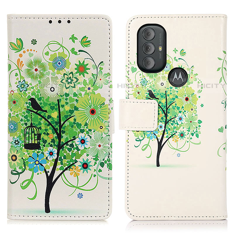 Coque Portefeuille Motif Fantaisie Livre Cuir Etui Clapet D02Y pour Motorola Moto G Play (2023) Plus