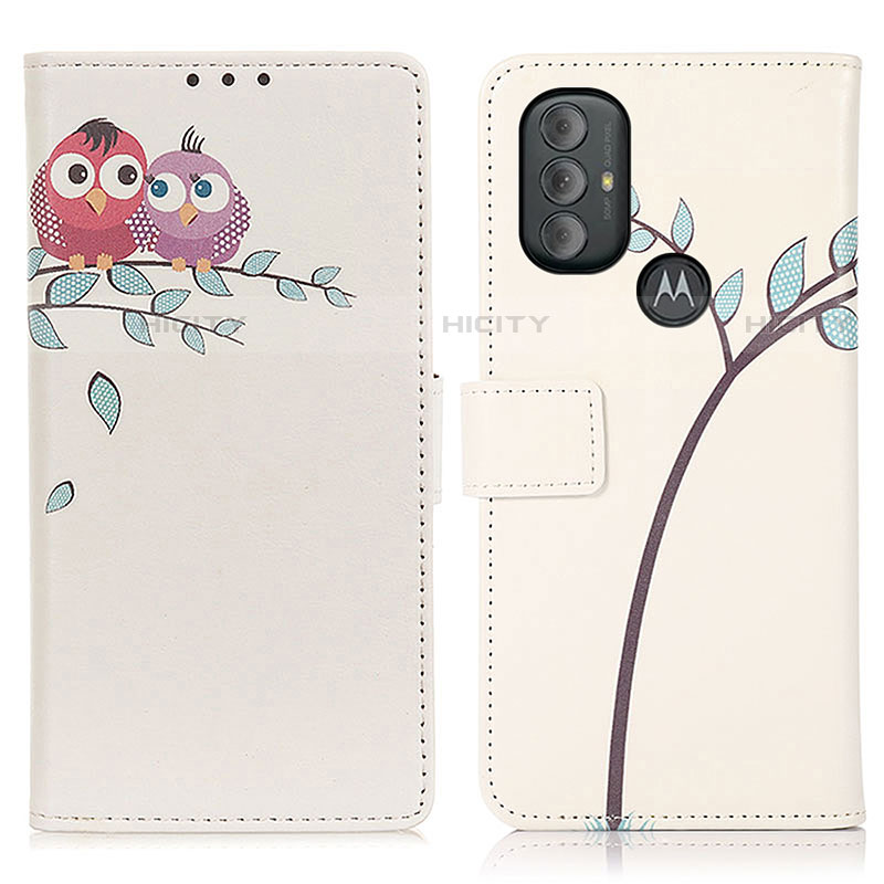 Coque Portefeuille Motif Fantaisie Livre Cuir Etui Clapet D02Y pour Motorola Moto G Play (2023) Plus