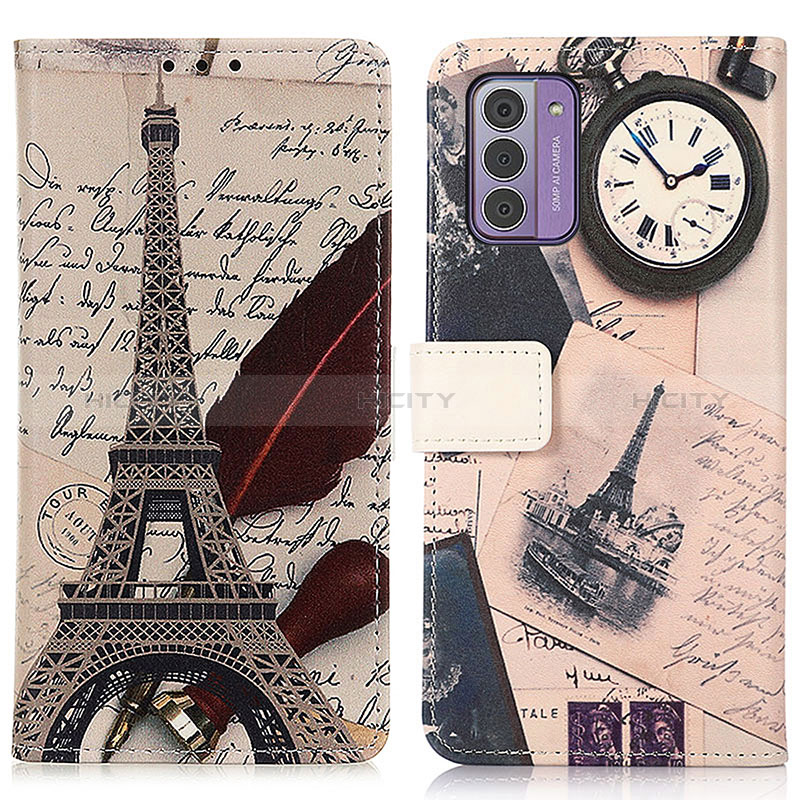 Coque Portefeuille Motif Fantaisie Livre Cuir Etui Clapet D02Y pour Nokia G310 5G Mixte Plus