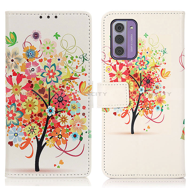 Coque Portefeuille Motif Fantaisie Livre Cuir Etui Clapet D02Y pour Nokia G310 5G Plus