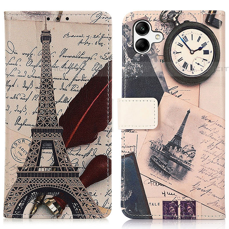 Coque Portefeuille Motif Fantaisie Livre Cuir Etui Clapet D02Y pour Samsung Galaxy F04 Plus