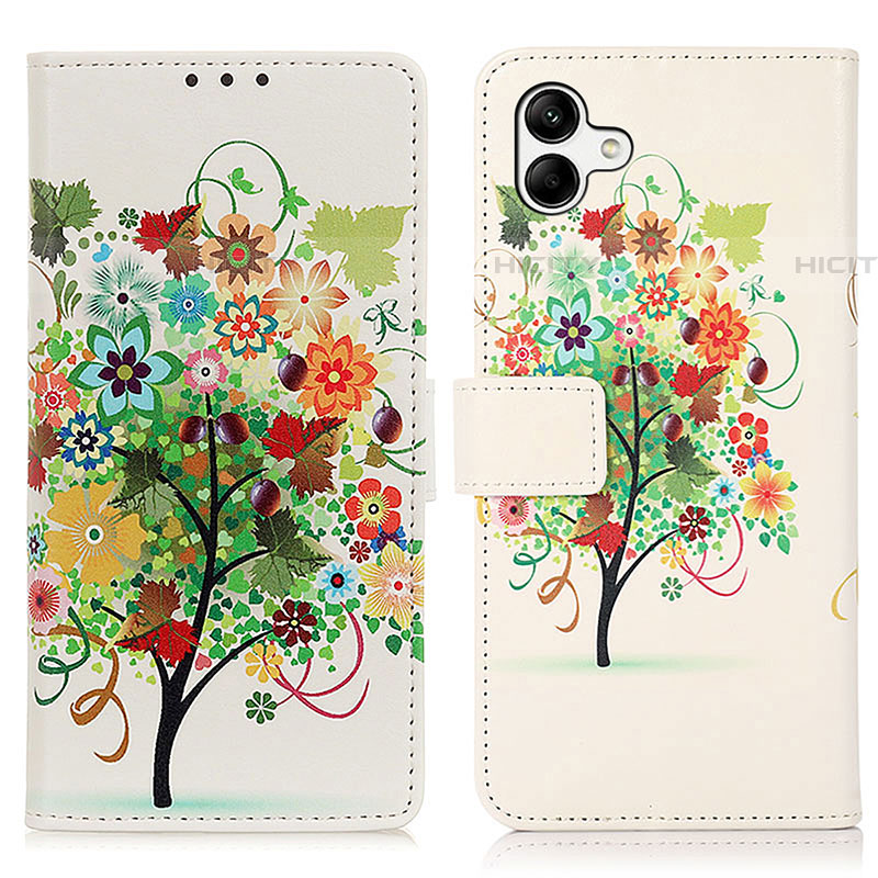 Coque Portefeuille Motif Fantaisie Livre Cuir Etui Clapet D02Y pour Samsung Galaxy F04 Plus