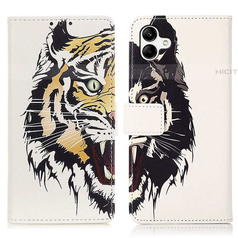 Coque Portefeuille Motif Fantaisie Livre Cuir Etui Clapet D02Y pour Samsung Galaxy F04 Plus