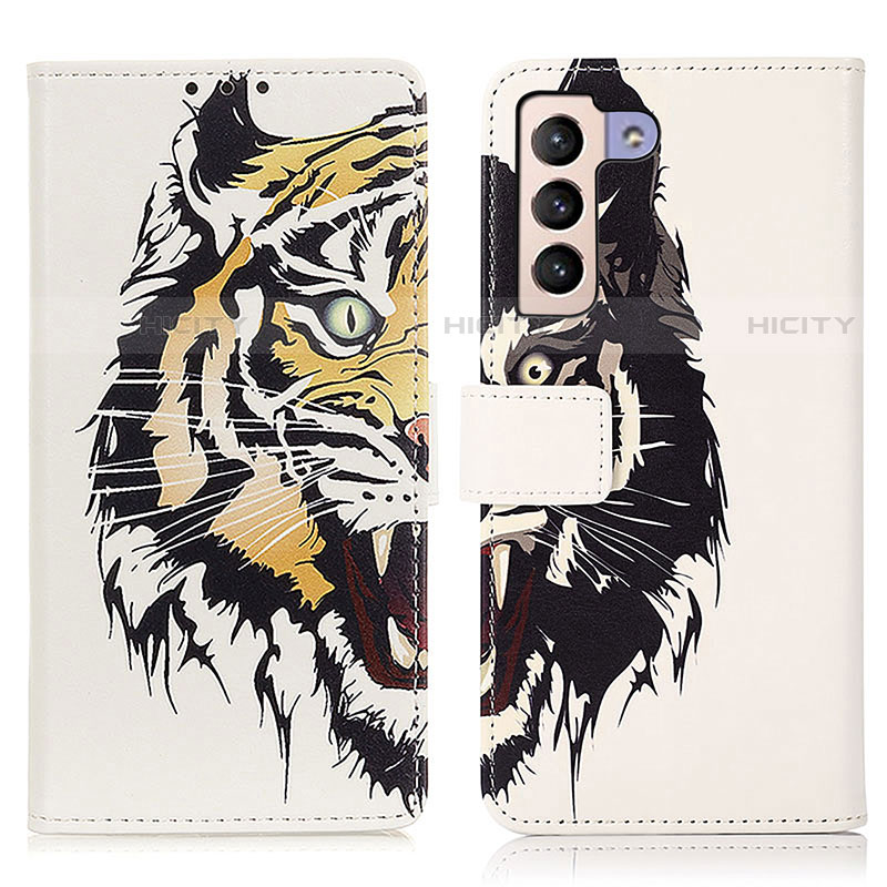 Coque Portefeuille Motif Fantaisie Livre Cuir Etui Clapet D02Y pour Samsung Galaxy S22 5G Plus