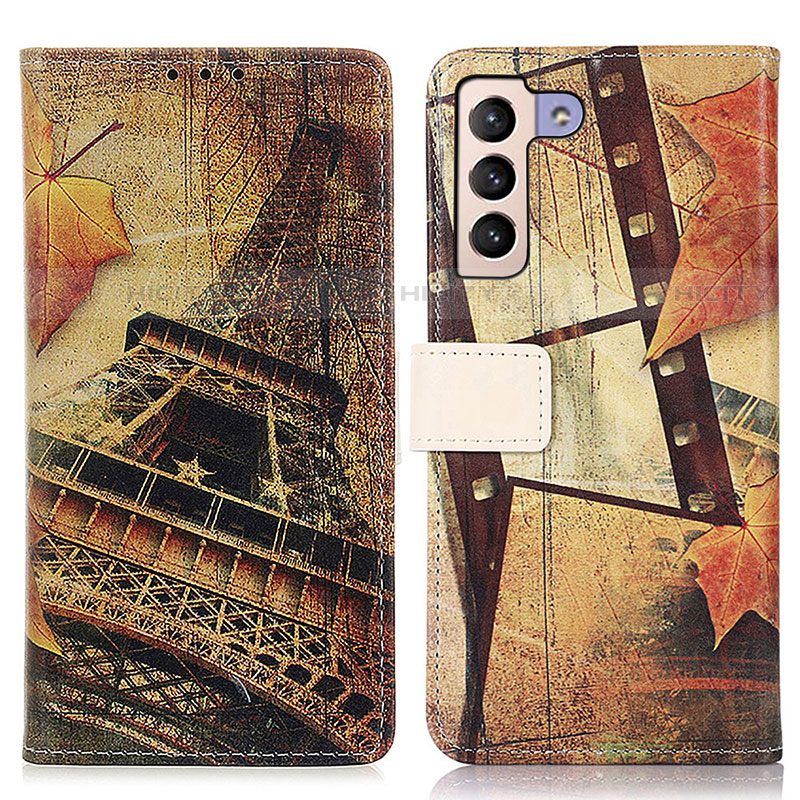 Coque Portefeuille Motif Fantaisie Livre Cuir Etui Clapet D02Y pour Samsung Galaxy S22 5G Plus