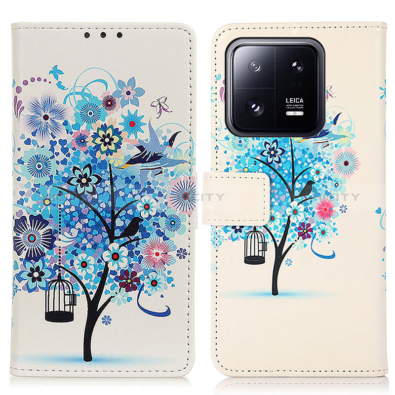 Coque Portefeuille Motif Fantaisie Livre Cuir Etui Clapet D02Y pour Xiaomi Mi 13 5G Plus