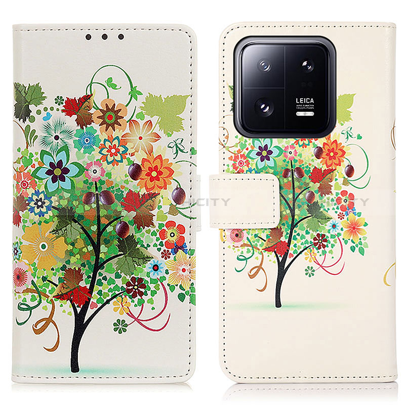 Coque Portefeuille Motif Fantaisie Livre Cuir Etui Clapet D02Y pour Xiaomi Mi 13 5G Plus