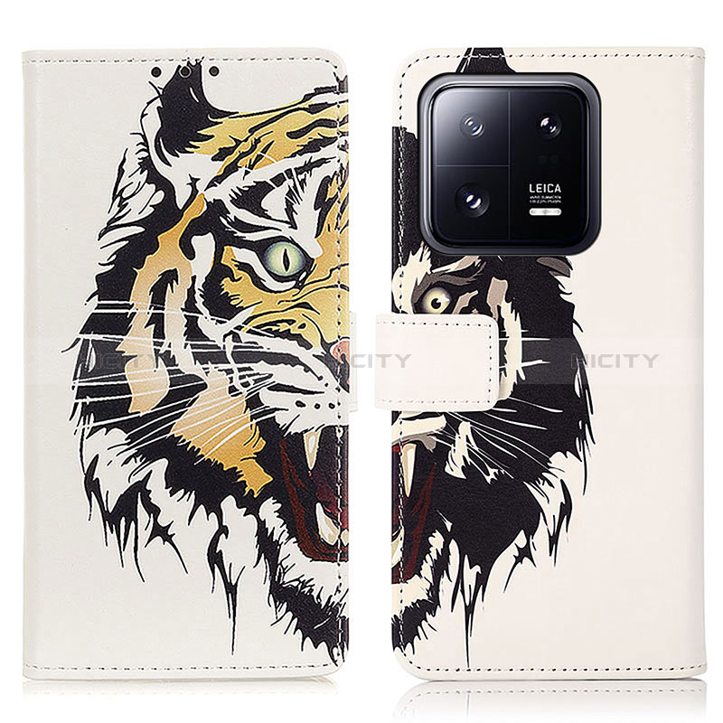 Coque Portefeuille Motif Fantaisie Livre Cuir Etui Clapet D02Y pour Xiaomi Mi 13 5G Plus