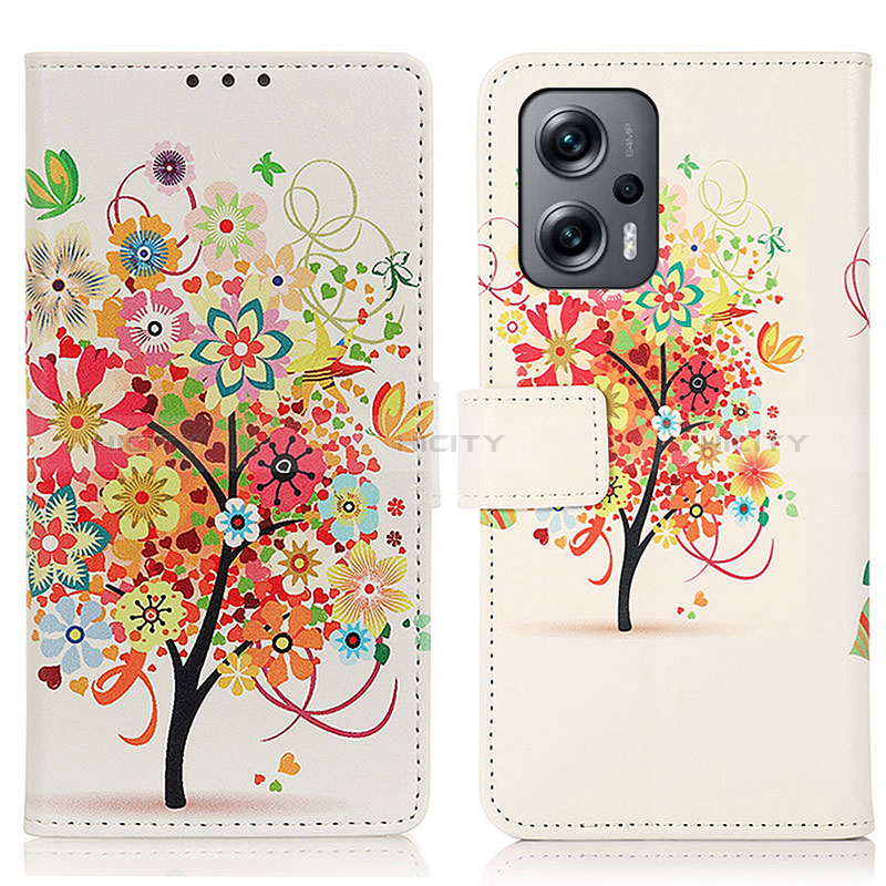 Coque Portefeuille Motif Fantaisie Livre Cuir Etui Clapet D02Y pour Xiaomi Poco F5 5G Plus