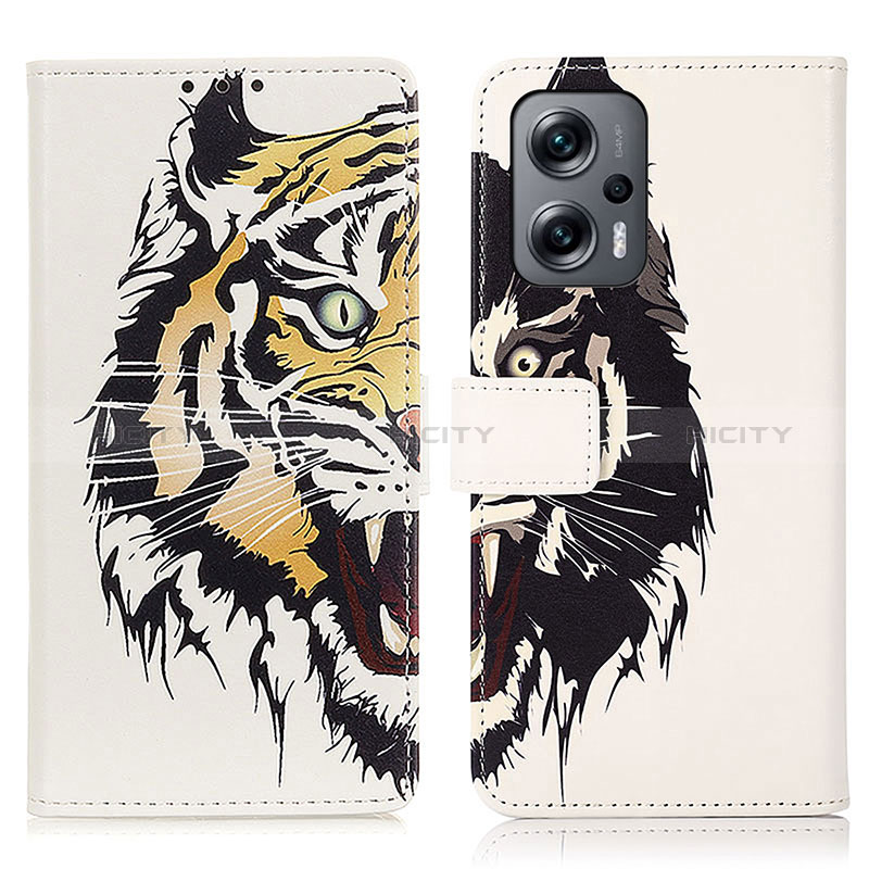 Coque Portefeuille Motif Fantaisie Livre Cuir Etui Clapet D02Y pour Xiaomi Poco F5 5G Plus