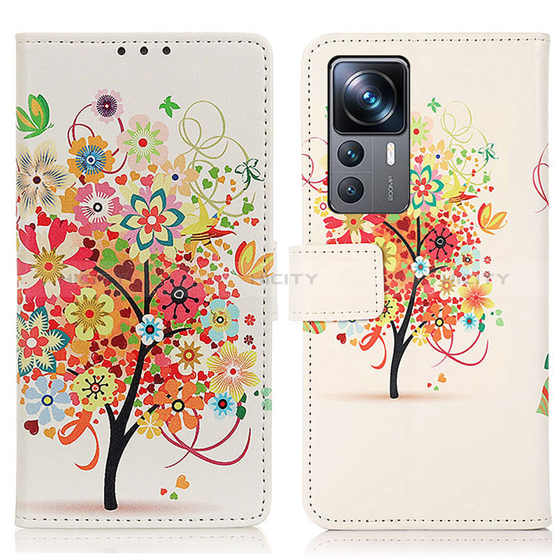 Coque Portefeuille Motif Fantaisie Livre Cuir Etui Clapet D02Y pour Xiaomi Redmi K50 Ultra 5G Plus