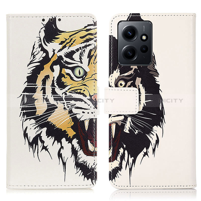 Coque Portefeuille Motif Fantaisie Livre Cuir Etui Clapet D02Y pour Xiaomi Redmi Note 12 4G Plus