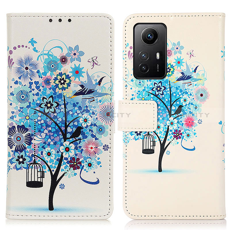 Coque Portefeuille Motif Fantaisie Livre Cuir Etui Clapet D02Y pour Xiaomi Redmi Note 12S Plus