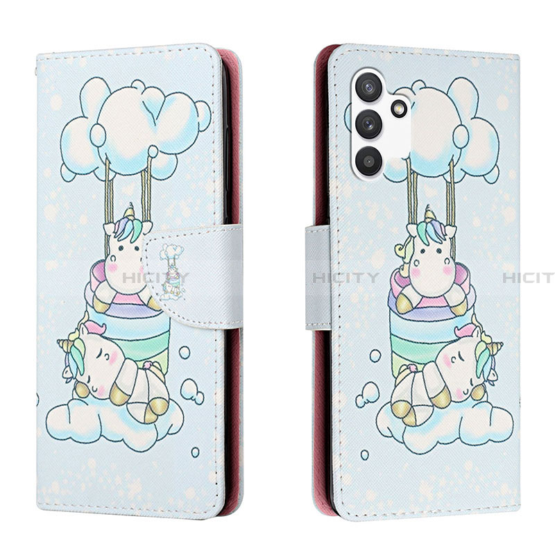 Coque Portefeuille Motif Fantaisie Livre Cuir Etui Clapet H02X pour Samsung Galaxy A13 4G Plus