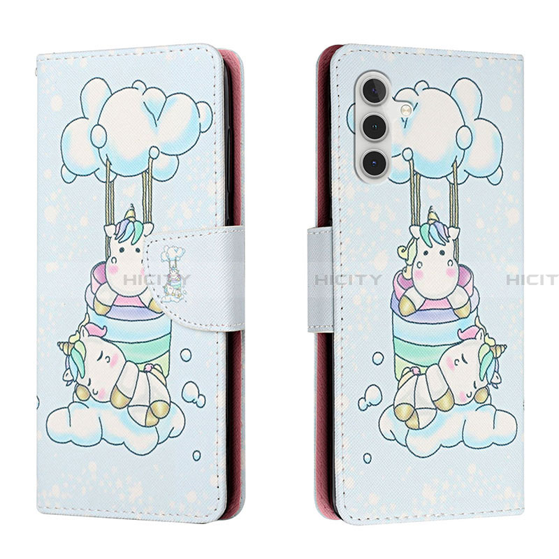 Coque Portefeuille Motif Fantaisie Livre Cuir Etui Clapet H02X pour Samsung Galaxy A13 5G Plus