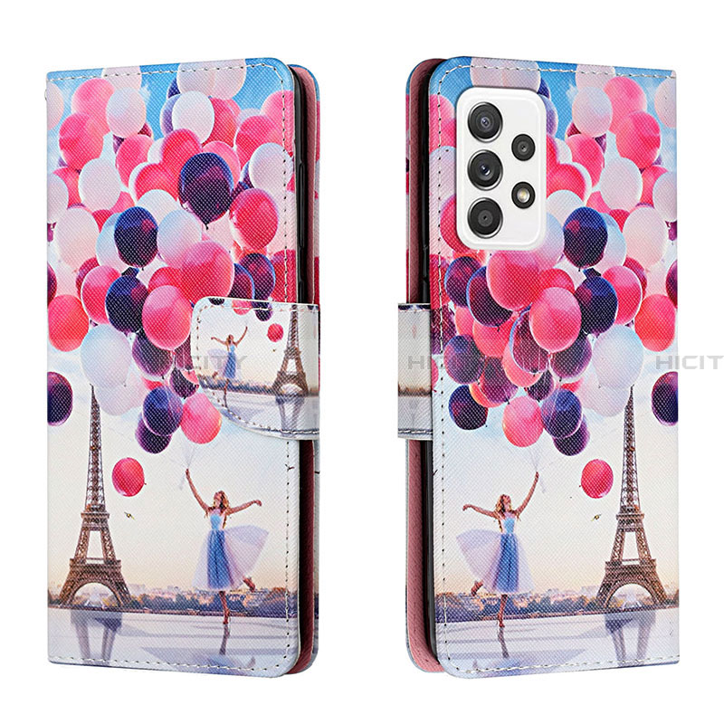 Coque Portefeuille Motif Fantaisie Livre Cuir Etui Clapet H02X pour Samsung Galaxy A33 5G Plus