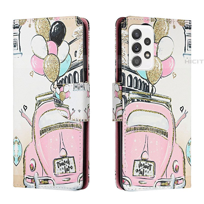 Coque Portefeuille Motif Fantaisie Livre Cuir Etui Clapet H02X pour Samsung Galaxy A53 5G Plus