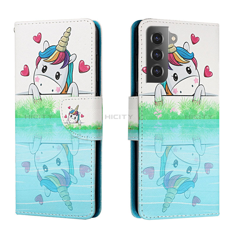 Coque Portefeuille Motif Fantaisie Livre Cuir Etui Clapet H02X pour Samsung Galaxy S23 5G Plus