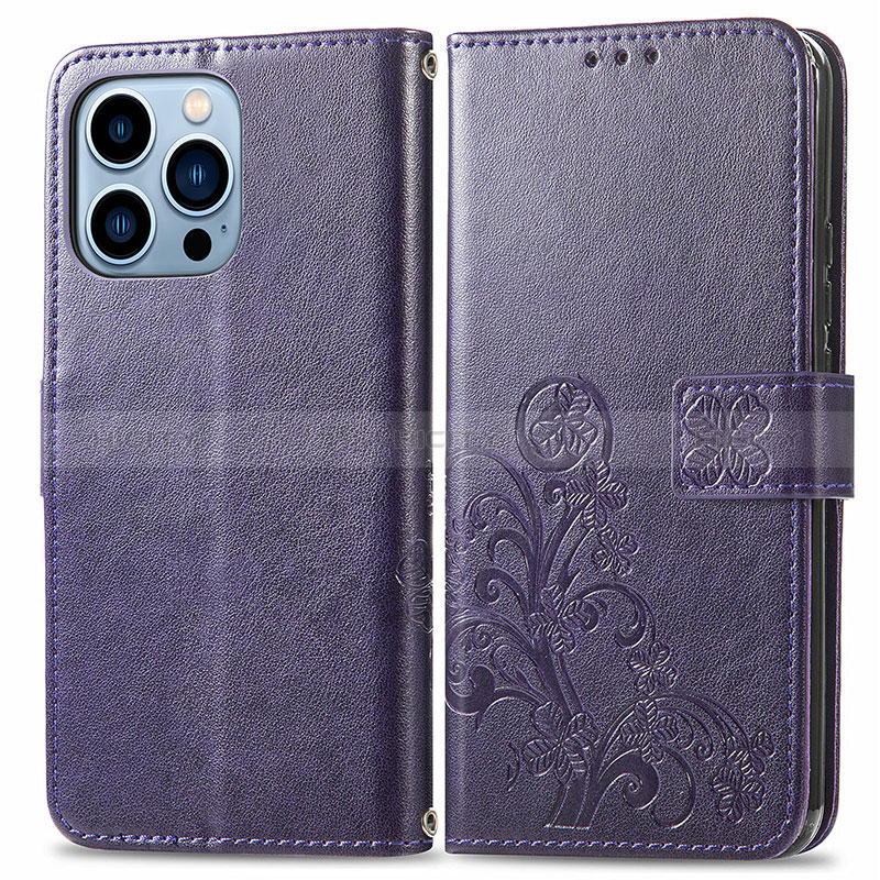 Coque Portefeuille Motif Fantaisie Livre Cuir Etui Clapet H03 pour Apple iPhone 14 Pro Max Plus